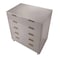 Manhattan Comfort Granville 45.27 Tall Dresser in Light Grey DR-5026 - alternate 5